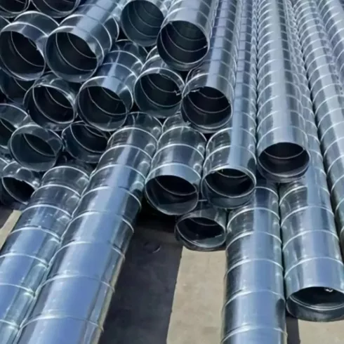 Paip Keluli Kimpalan Lingkaran dengan Diameter Besar